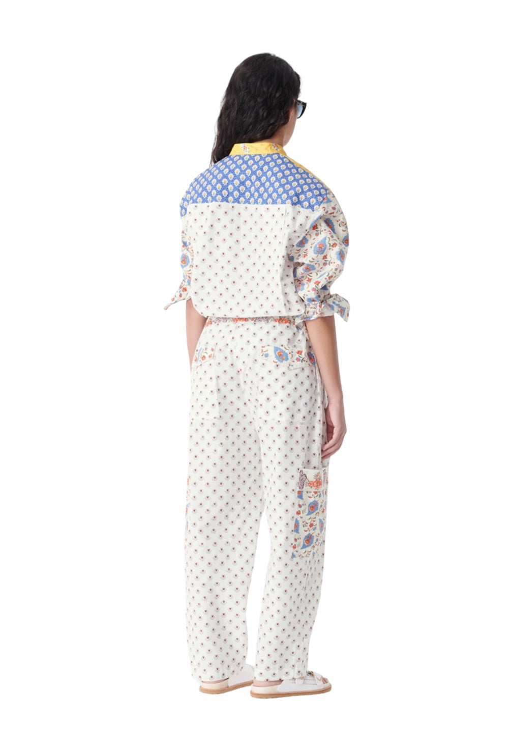 Pantaloni cailo fantasia
