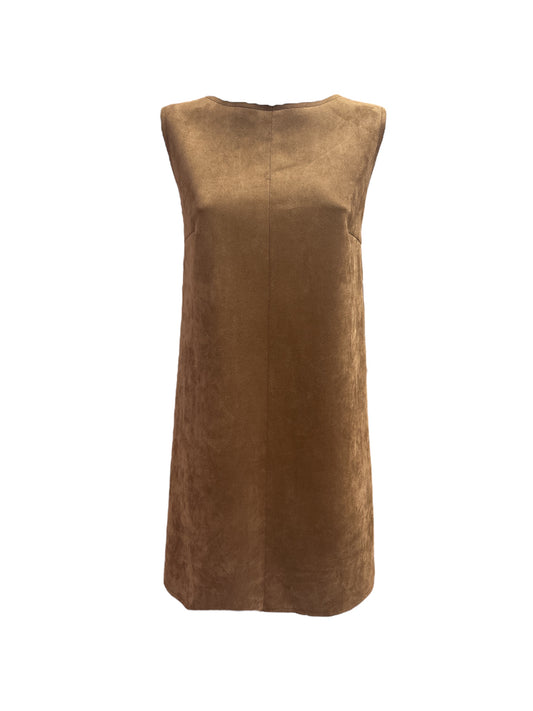 Abito eco-suede cuoio