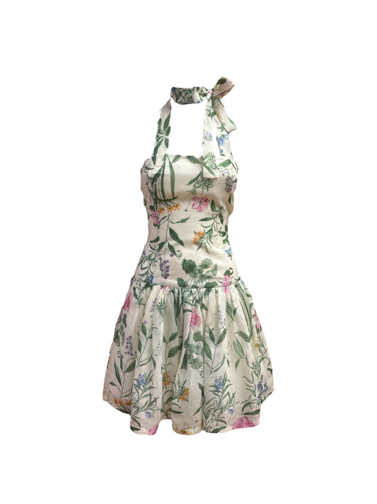 Abito corto floreale Lavi Couture