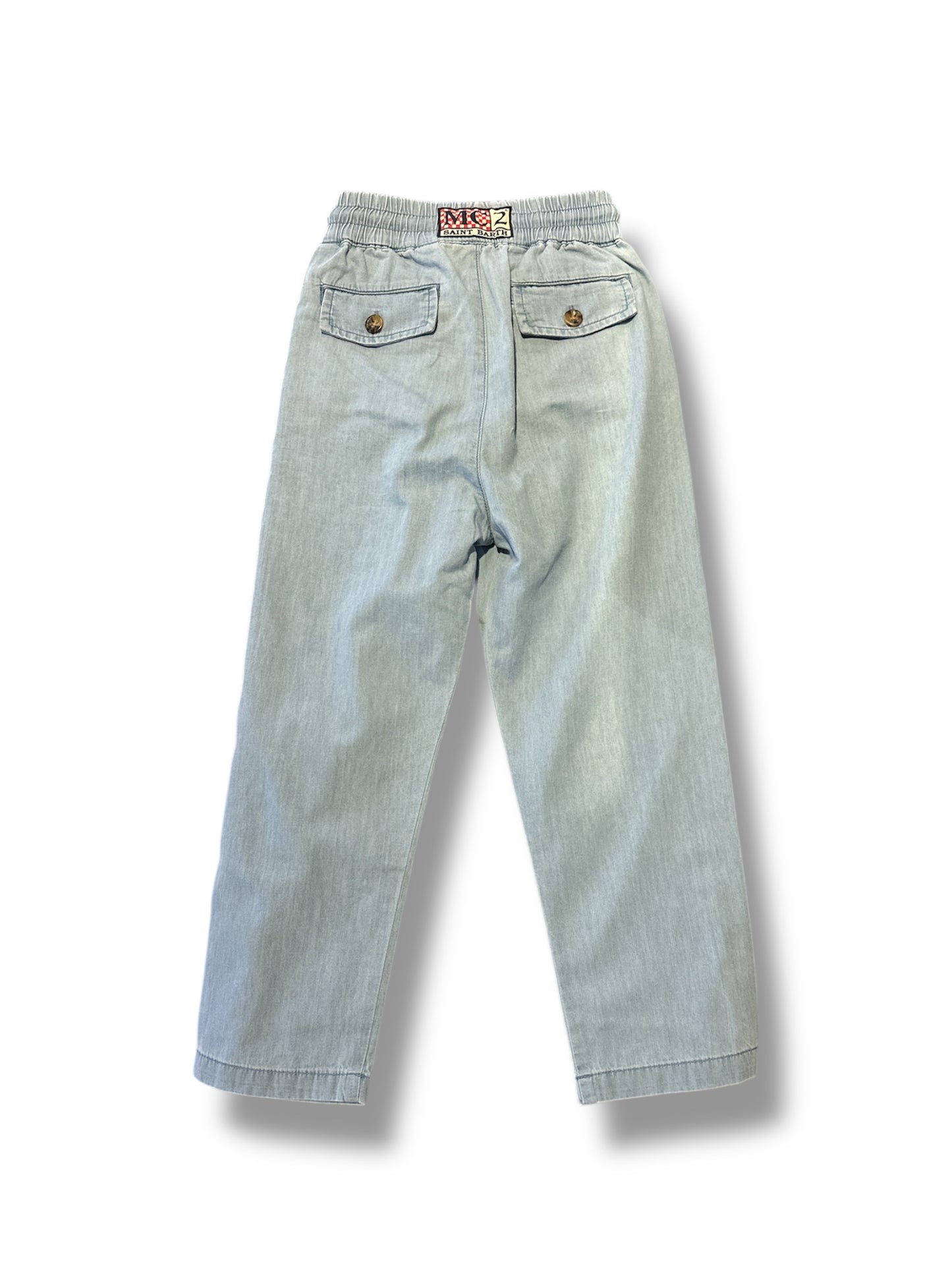 Pantalone chambray