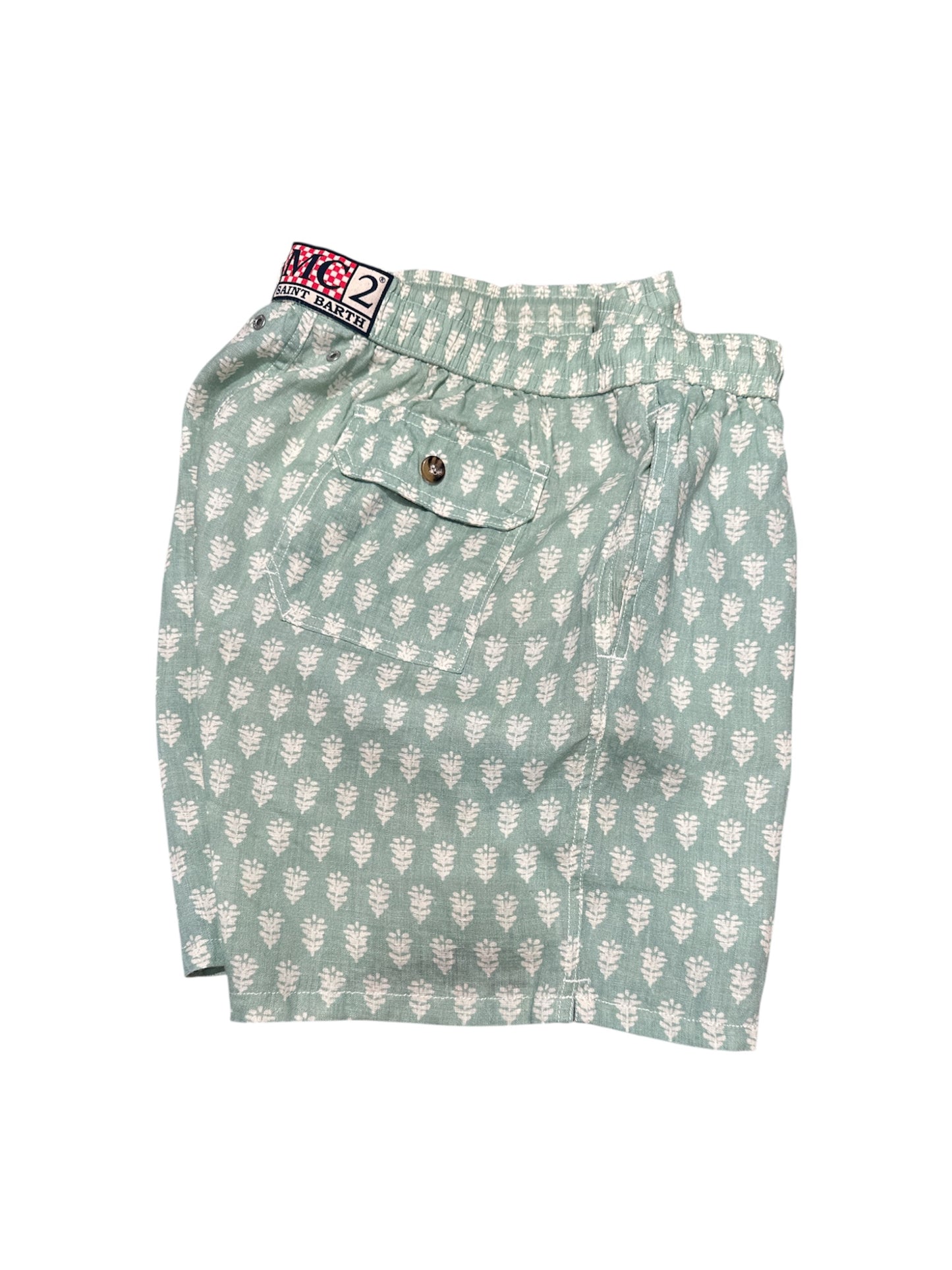 Boxer Costume lino MC2 Saint Barth