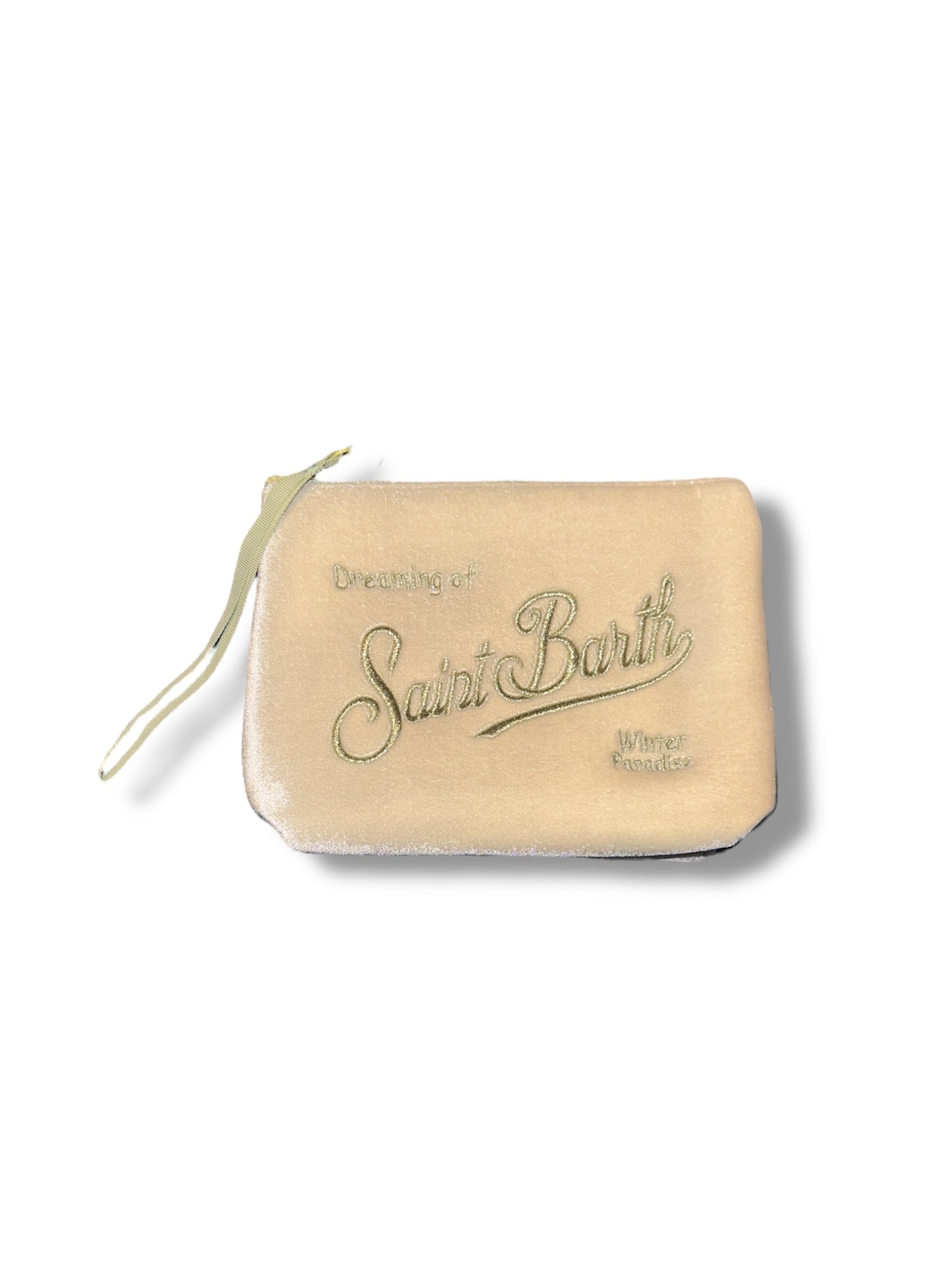 Pochette Aline beige gold Saint Barth