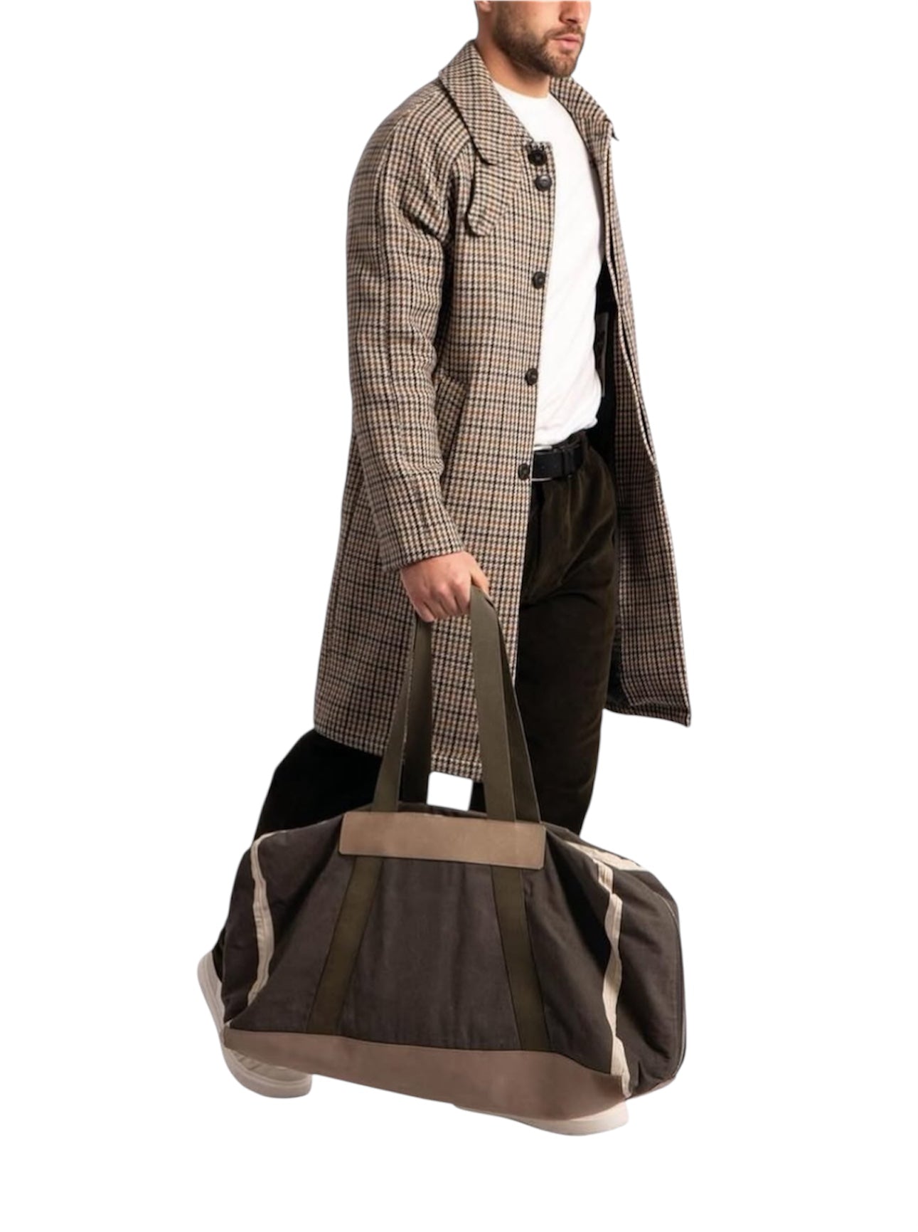 Cappotto in tweed pied de poule