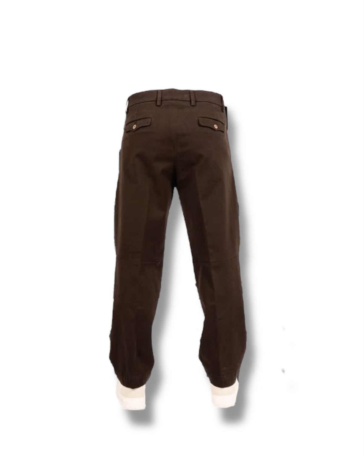 Pantalone relaxed fit marrone
