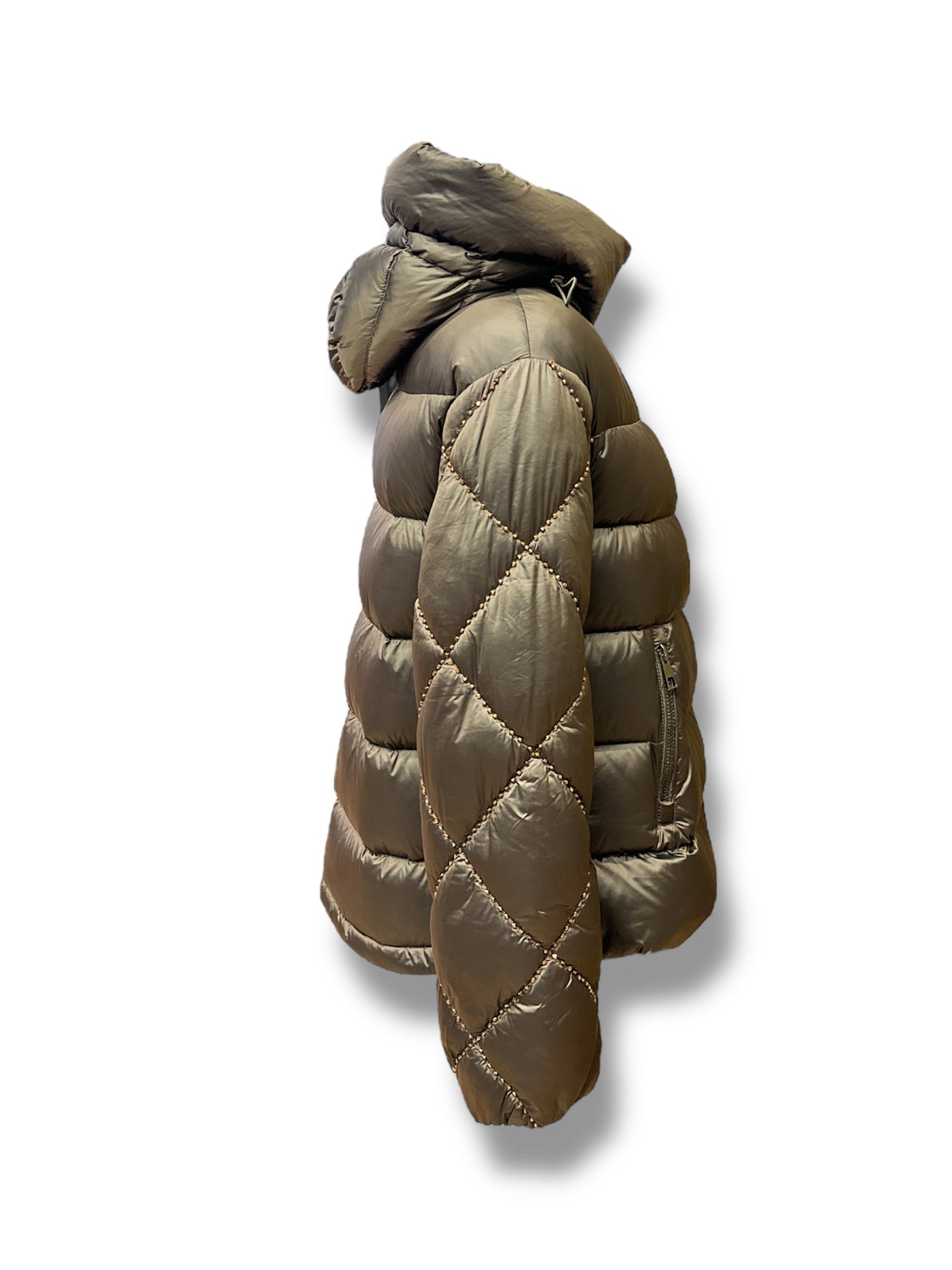 Piumino Violanti marrone