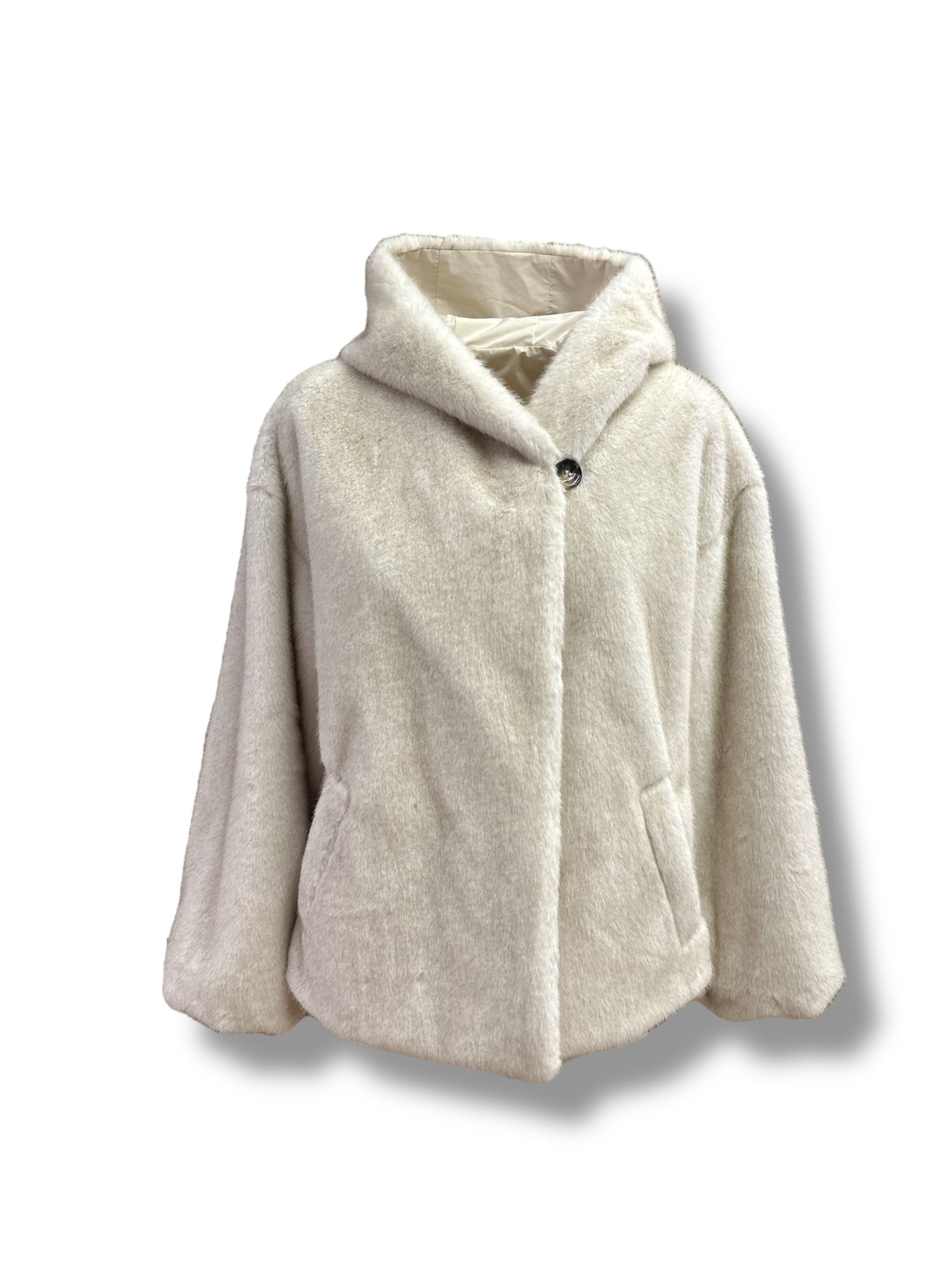 Pelliccia faux fur reversibile