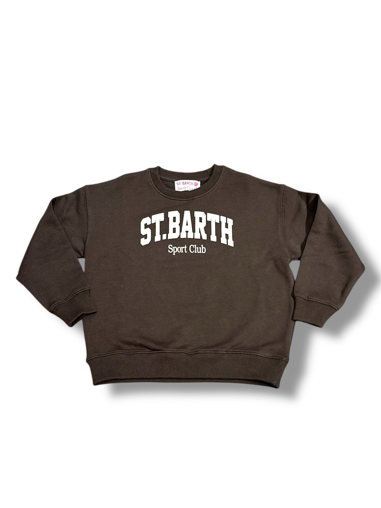 Felpa Saint Barth in marrone