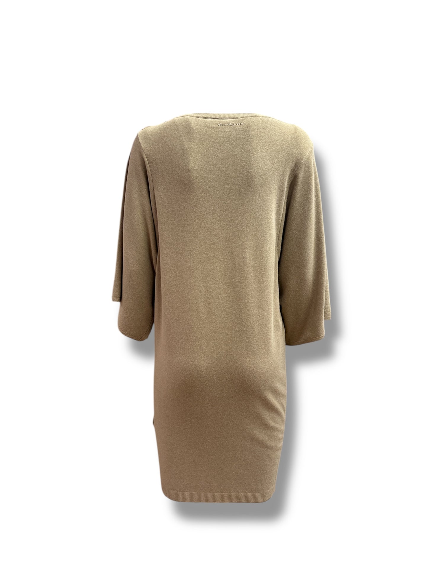 Abito in maglia cuoio