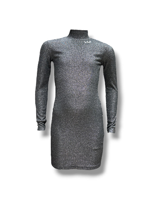 Vestito black lurex Saint Barth