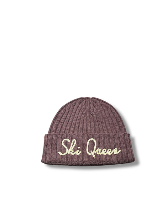 Berretto lana ricamato Saint Barth