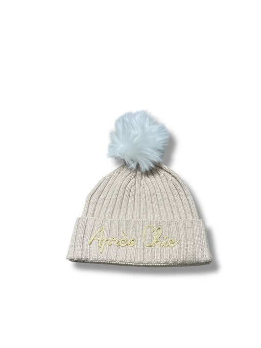 Berretto lana ricamato Saint Barth