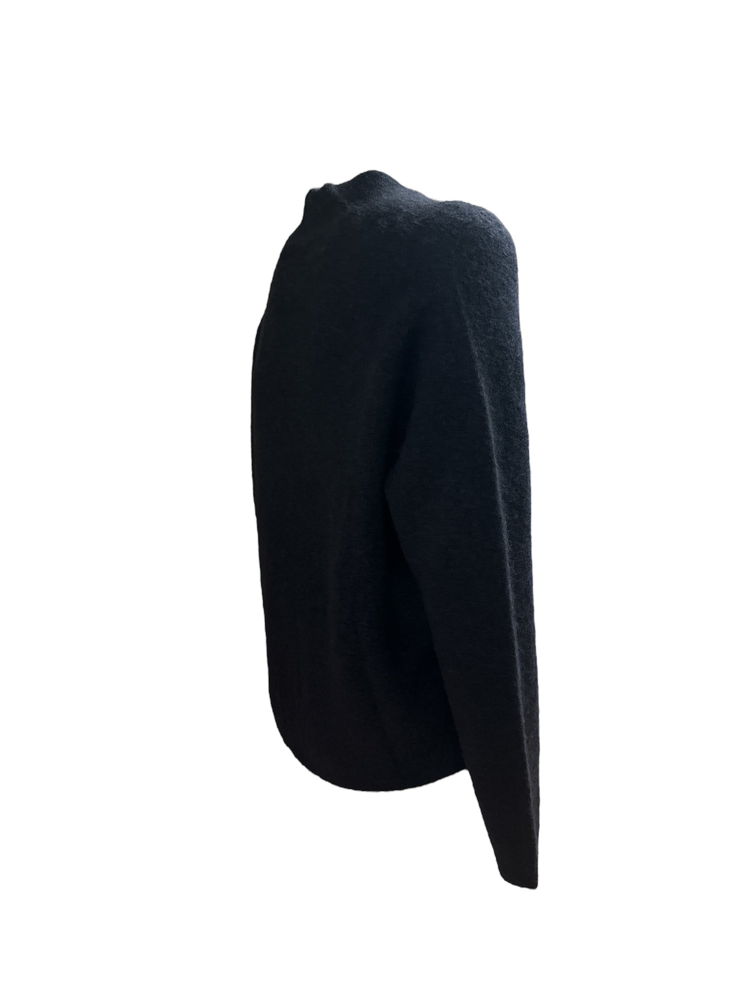 Maglia scollo a V nera