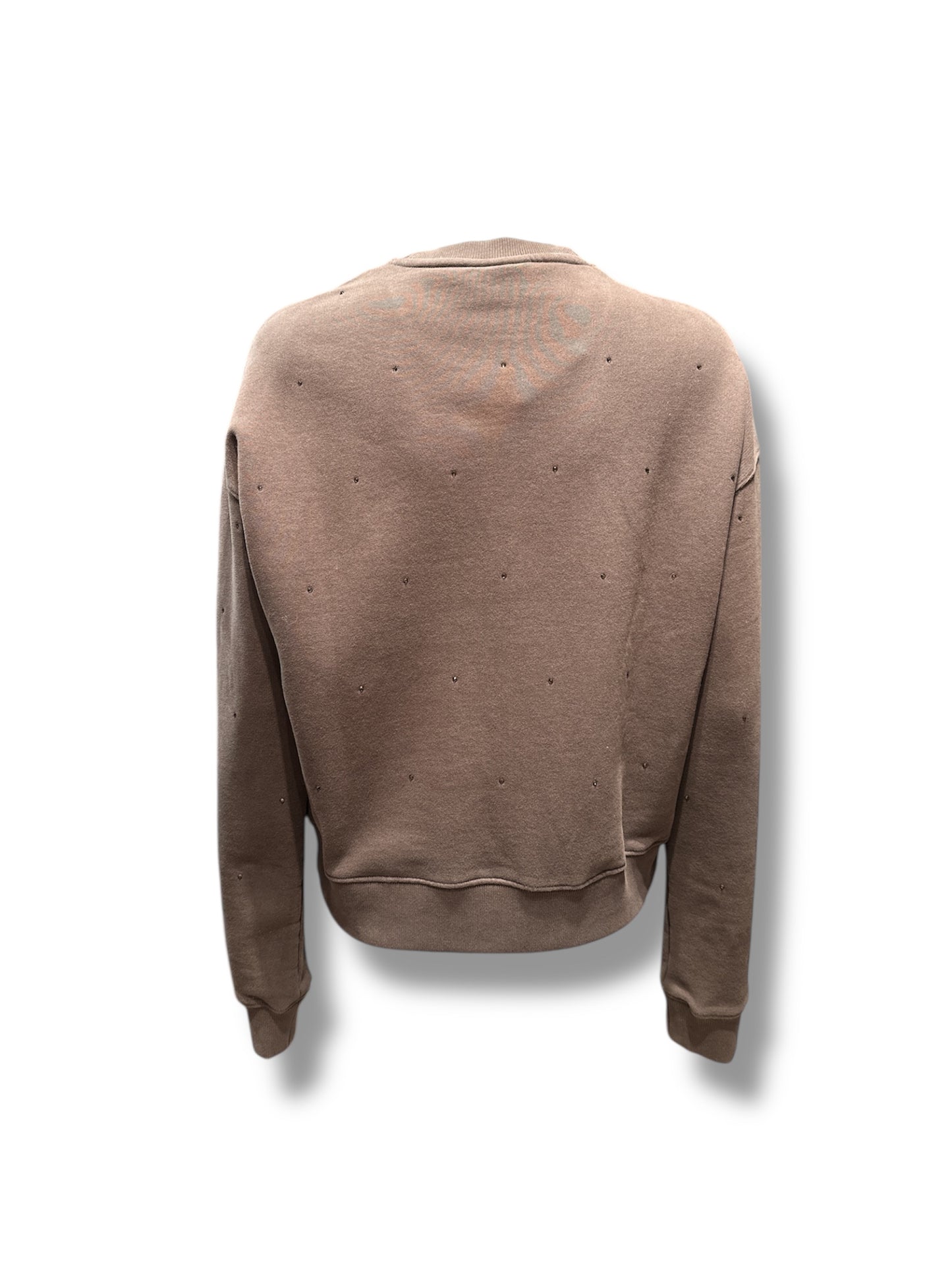 Felpa con strass all over Saint Barth