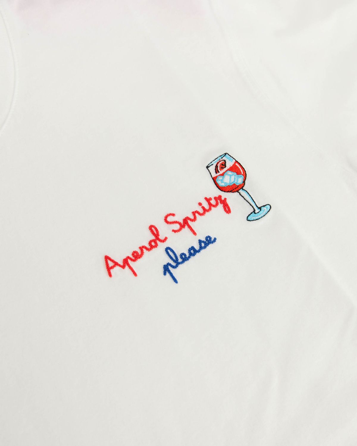 T-shirt uomo ricamo Spritz Please MC2 Saint Barth