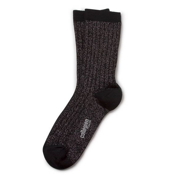 Calzino victoire lurex nero