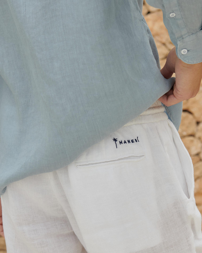 Pantalone di lino Manebi