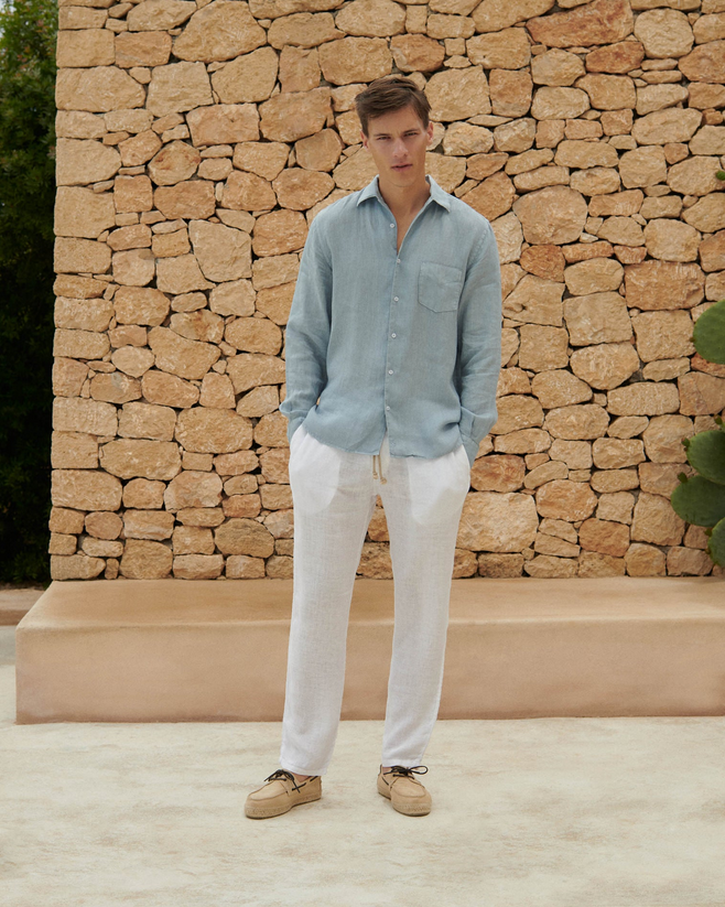 Pantalone di lino Manebi