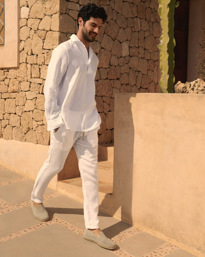 Pantalone di lino Manebi