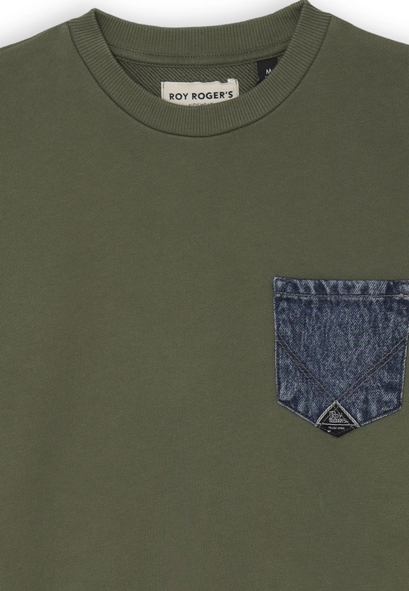 Felpa Pocket Label Roy Rogers
