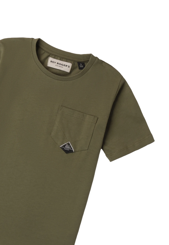 T-shirt verde Label Roy Rogers