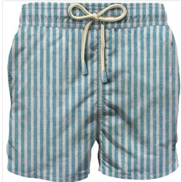 Boxer Costume lino MC2 Saint Barth