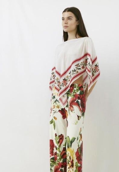 Top poncho cruise Raffaela d'Angelo