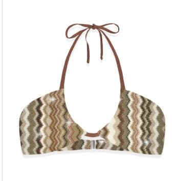 Top bikini Dahlia Chevron MC2 Saint Barth