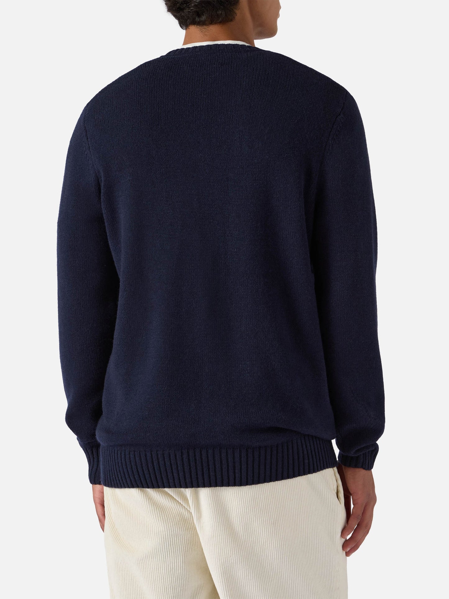 Maglione Apres-Skì Saint Barth in blu scuro