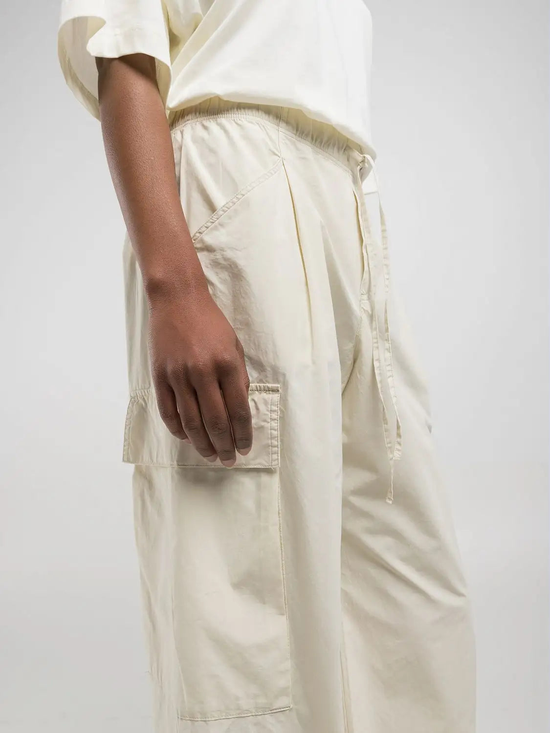 Pantalone cargo Replay alabastro