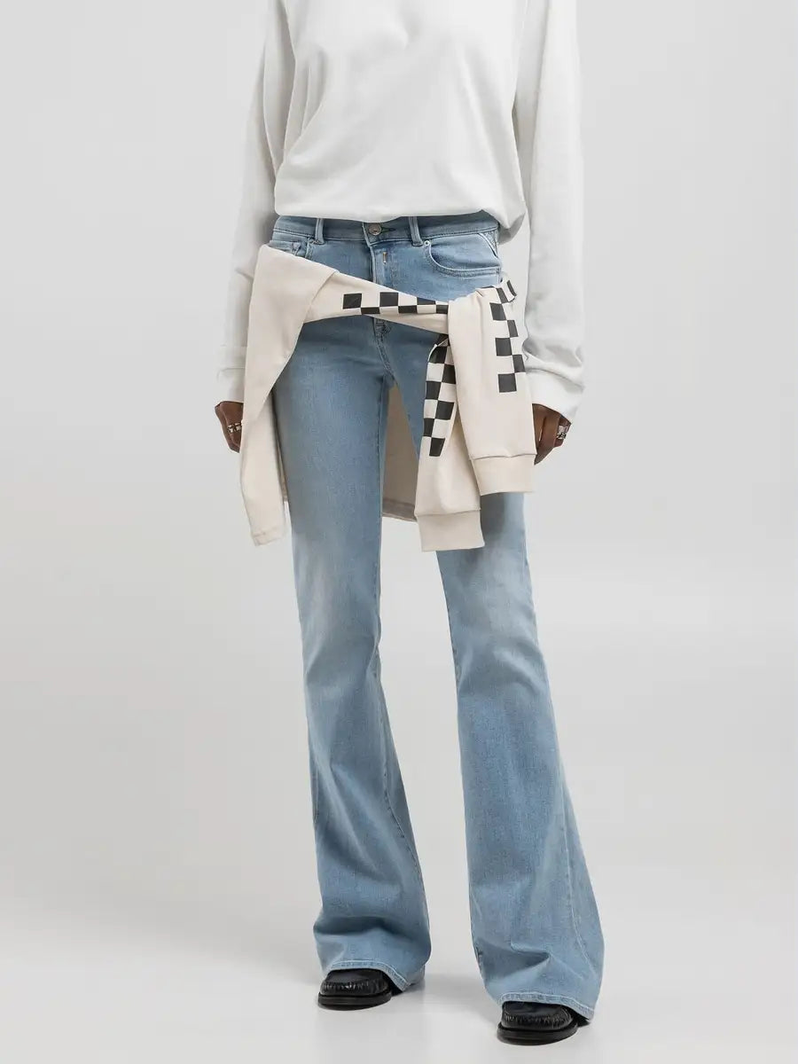 Jeans Replay bootcut azzurro chiaro