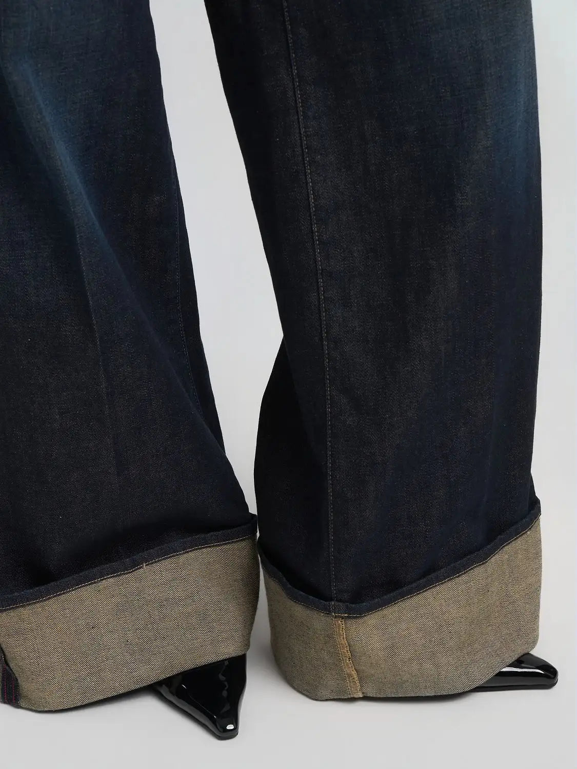 Jeans Replay wide leg dark blue