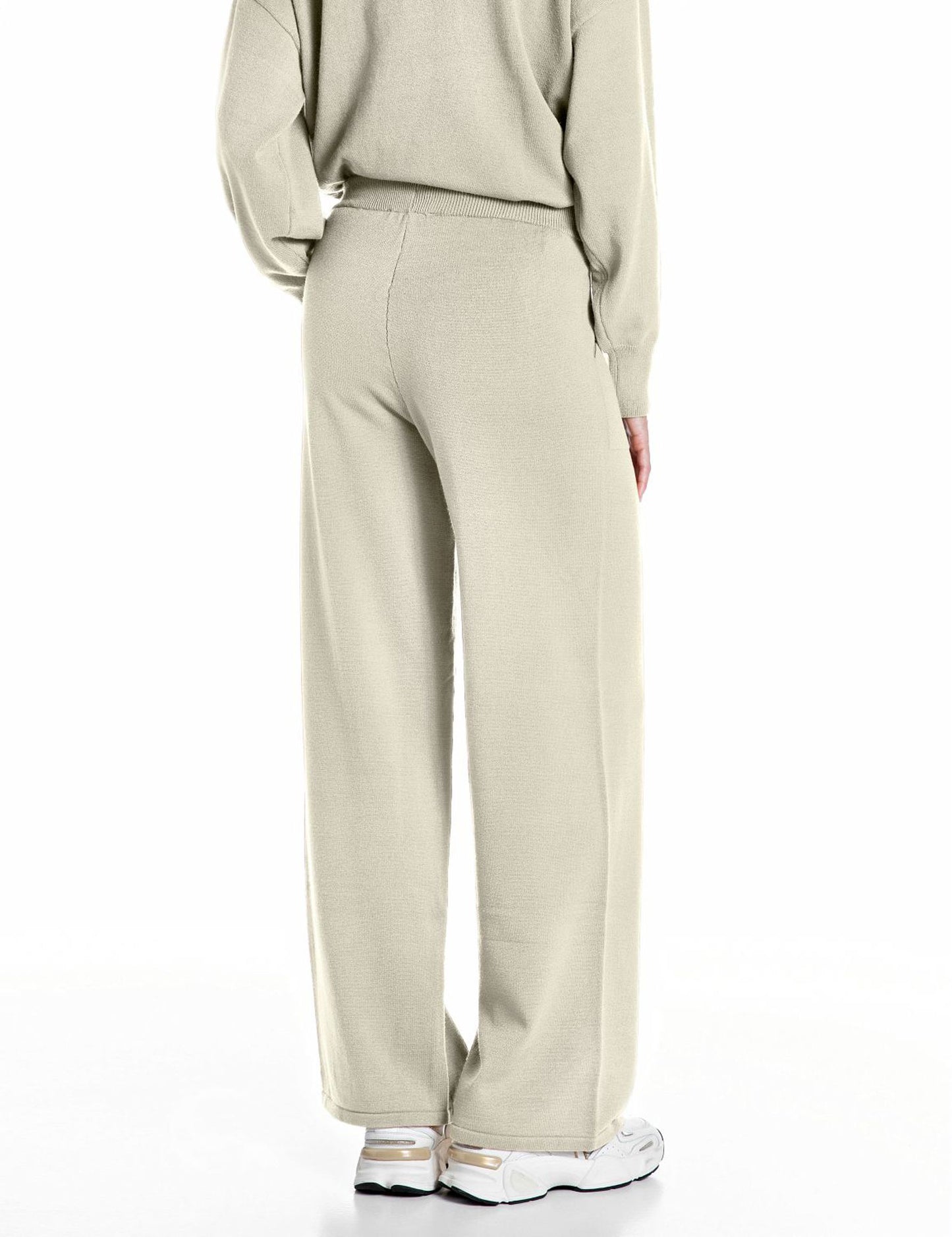 Pantalone in maglia avorio Replay