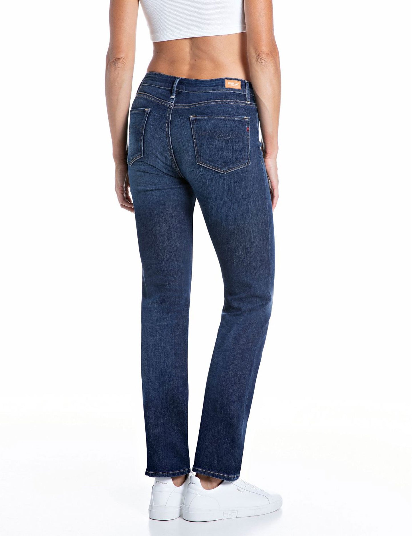 Jeans Zolie straight leg blue