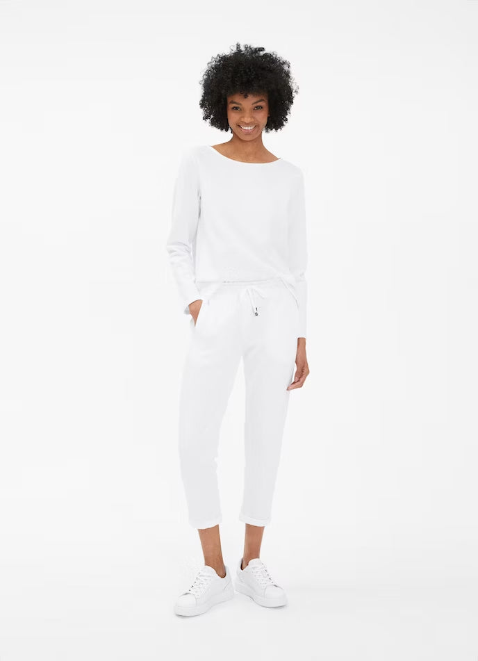 Pantaloni Juvia in bianco Margie