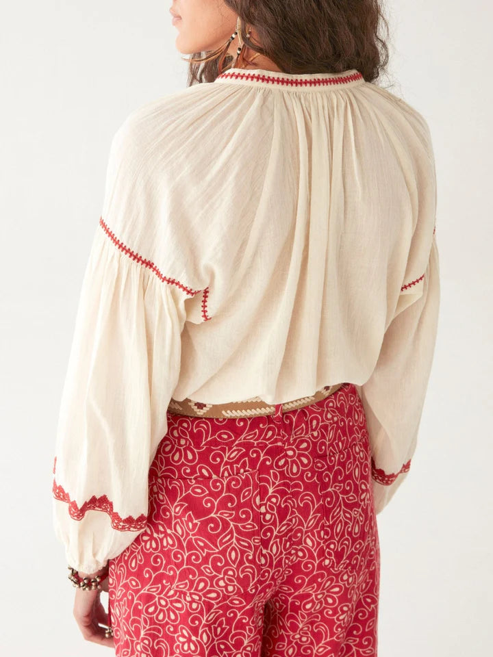 Blusa con ricami Irina