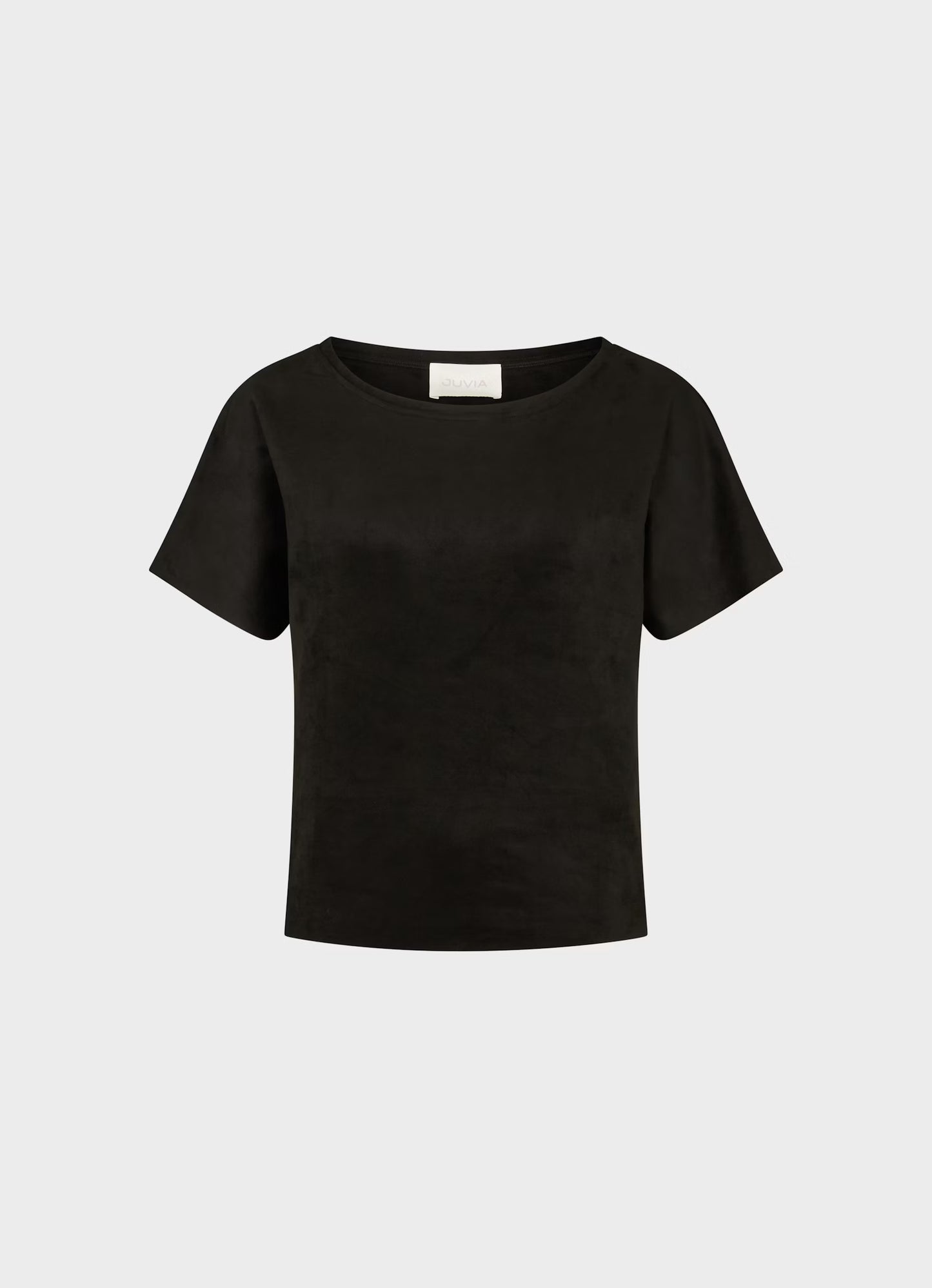 Blusa Juvia tech velour in nero