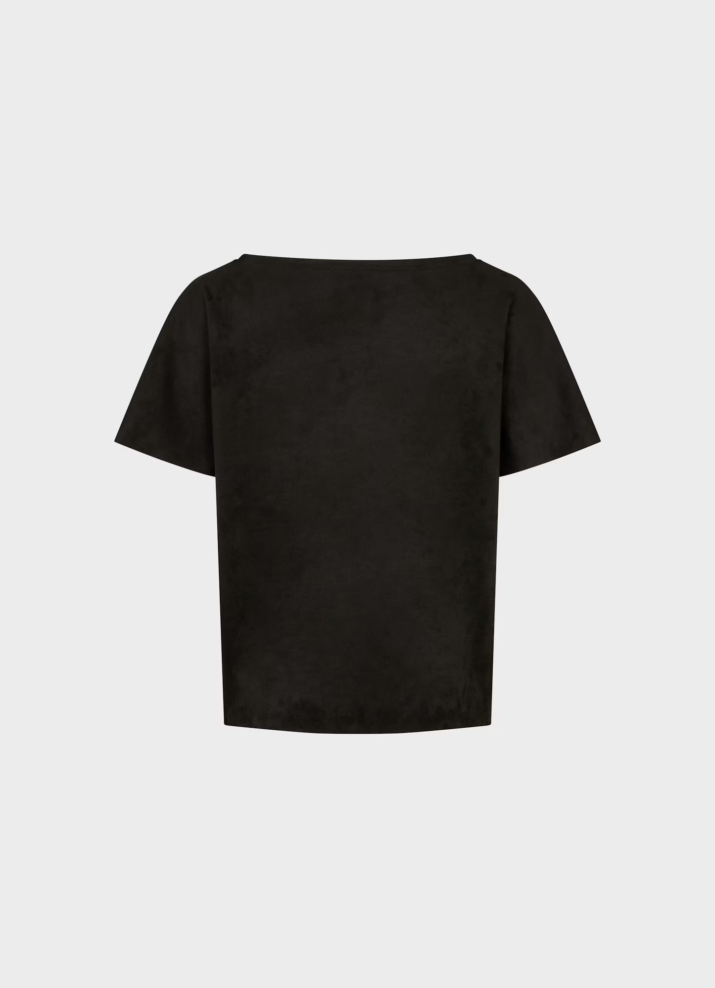 Blusa Juvia tech velour in nero