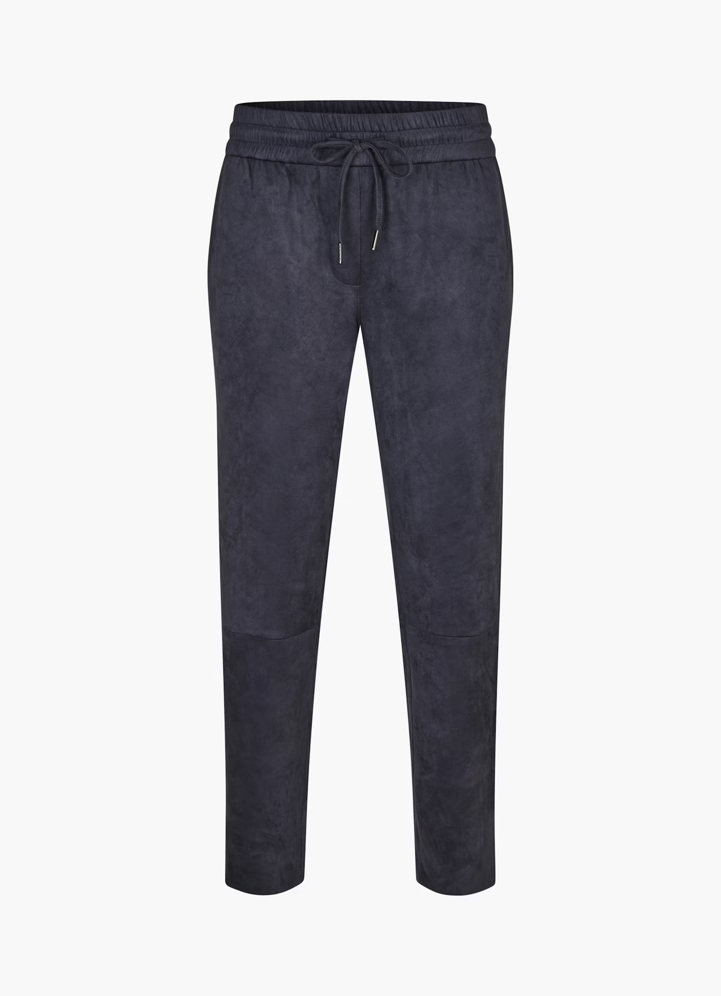 Pantaloni Juvia in tech velluto navy