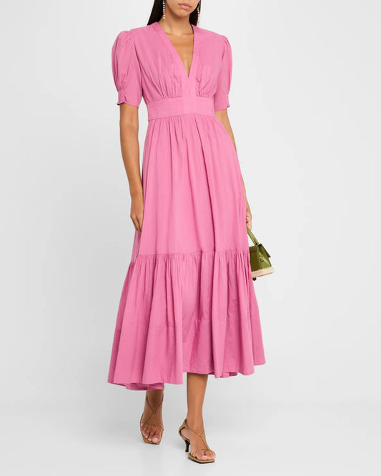 Vestito Lungo Edorine Peonia