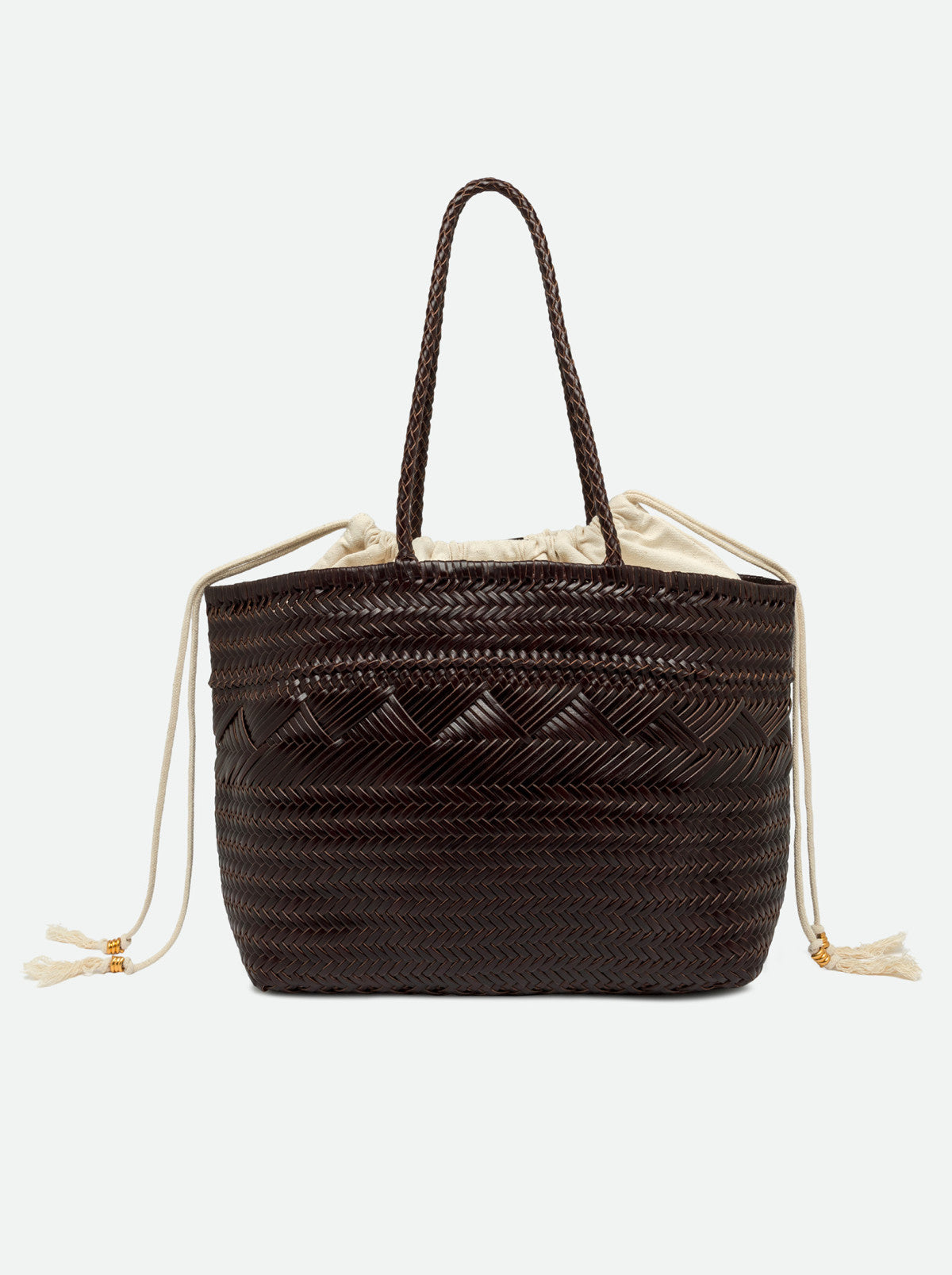 Borsa Paloma in pelle choco grande