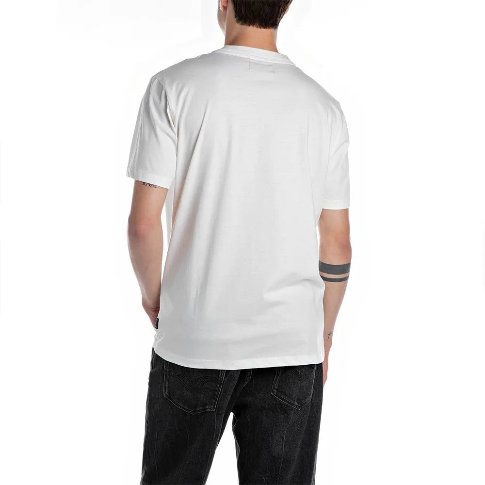 T-shirt bianca basic Replay