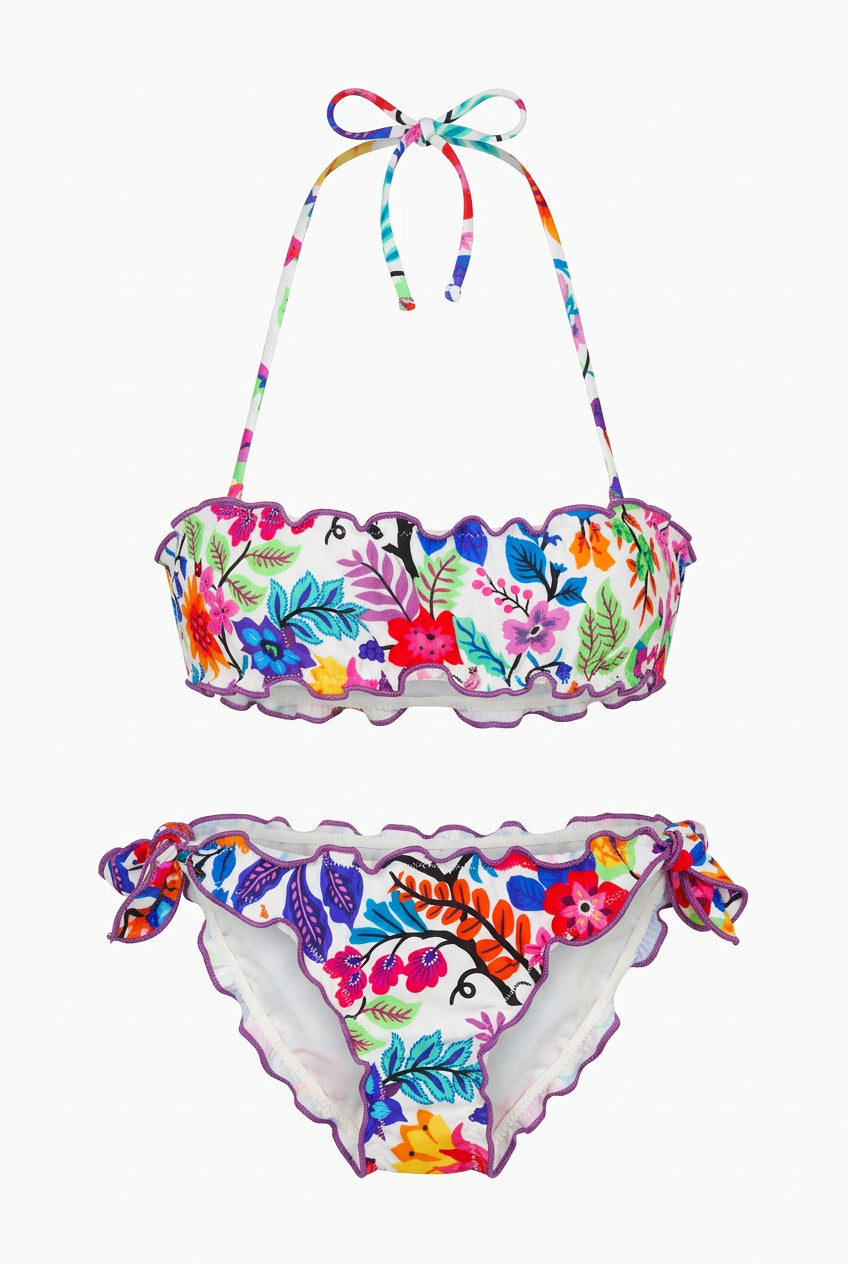 Bikini stampa floreale St. Barth