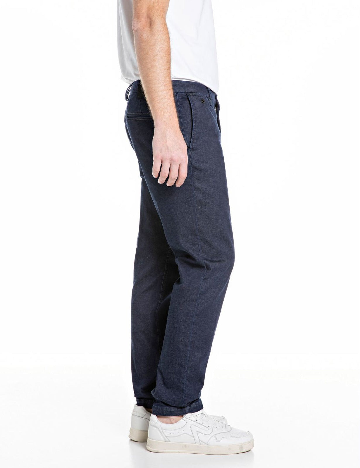 Jeans chino blu scuro light regular fit BENNI Replay