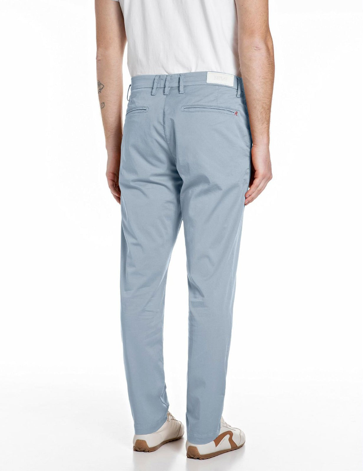 Pantalone Benni uomo regular fit Replay Ghiaccio