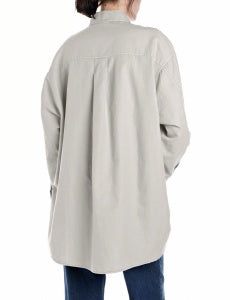 Camicia relaxed Replay avorio