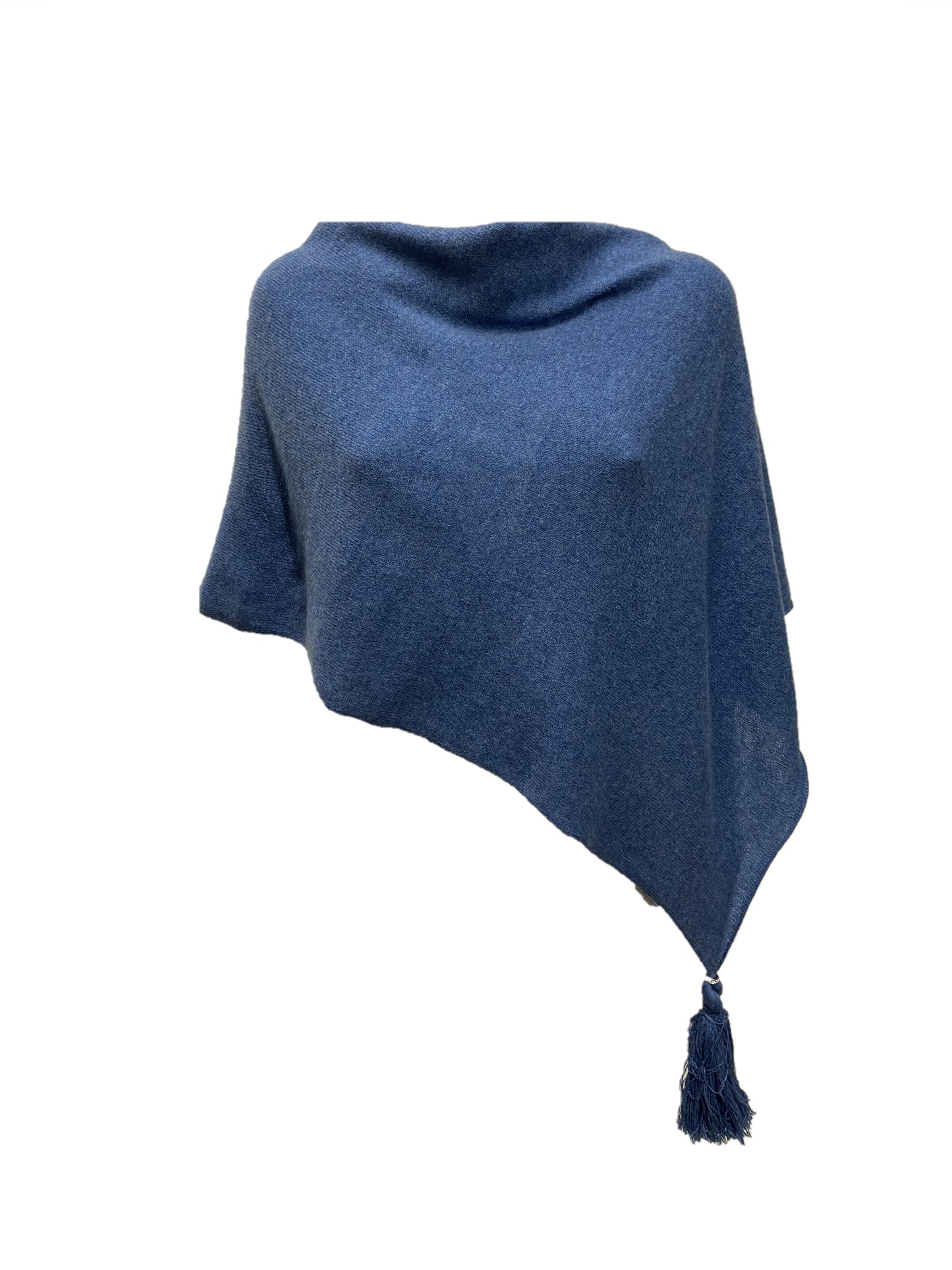 Poncho LDYBG 100% cashmere carta da zucchero
