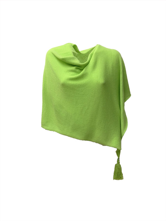 Poncho LDYBG 100% cashmere caterpillar acido
