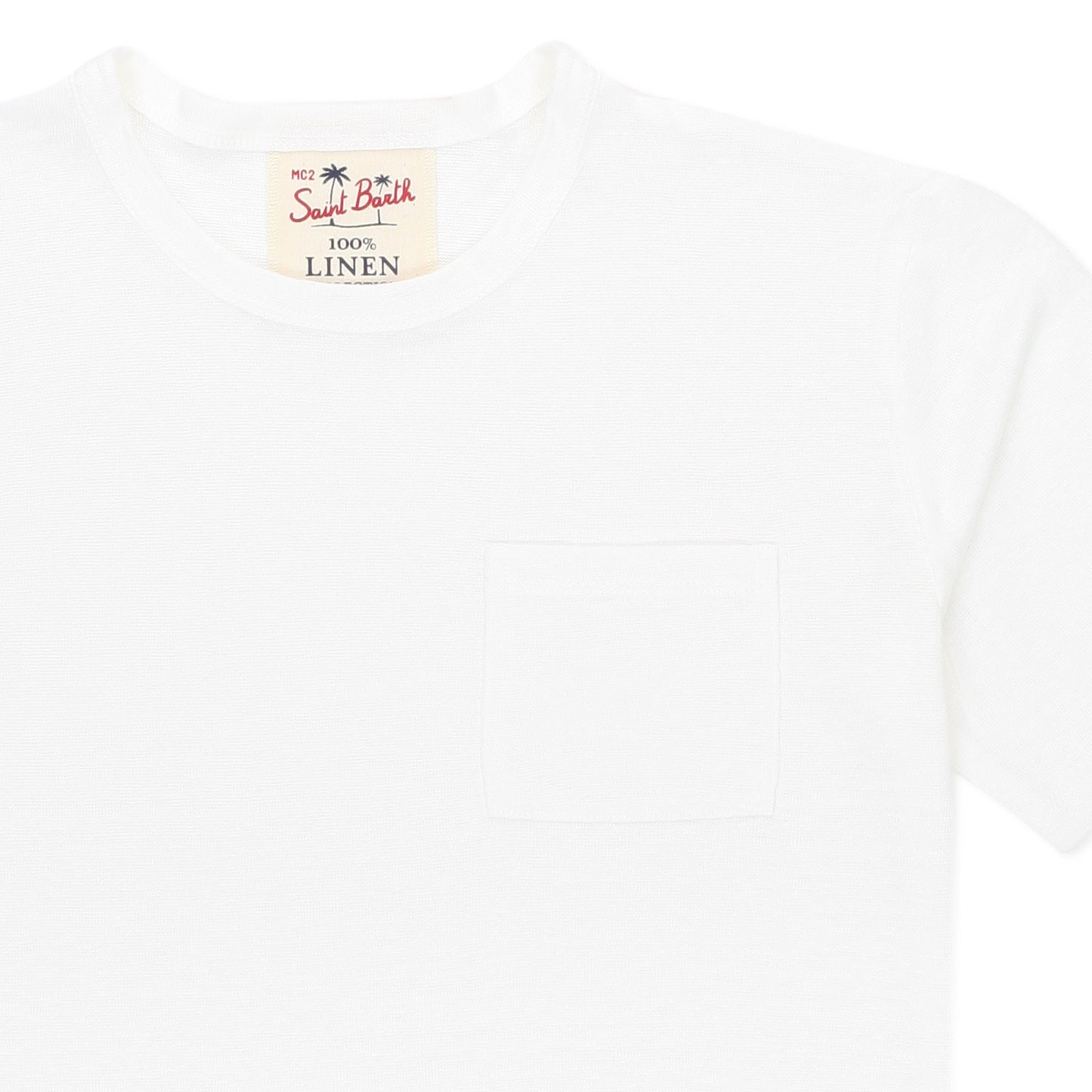 T-SHIRT BIANCA GIROCOLLO