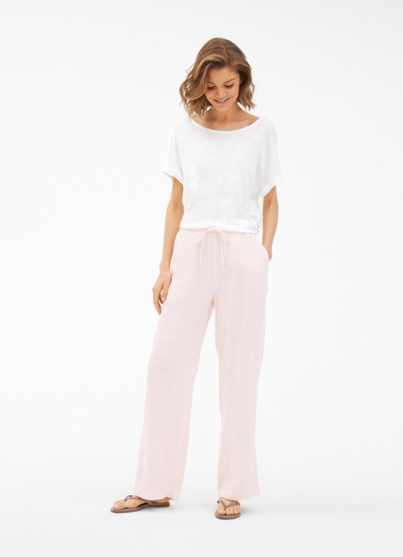 Pantaloni Juvia in lino