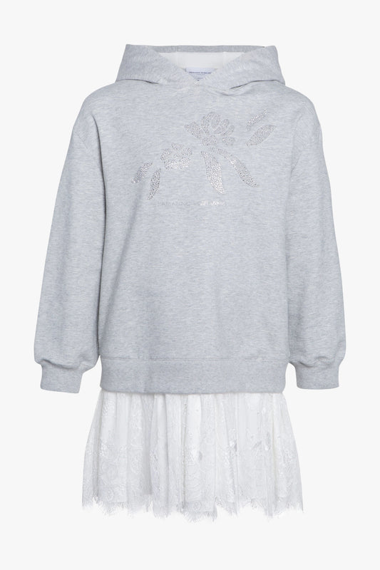 ABITO FELPA CON PIZZO ERMANNO SCERVINO